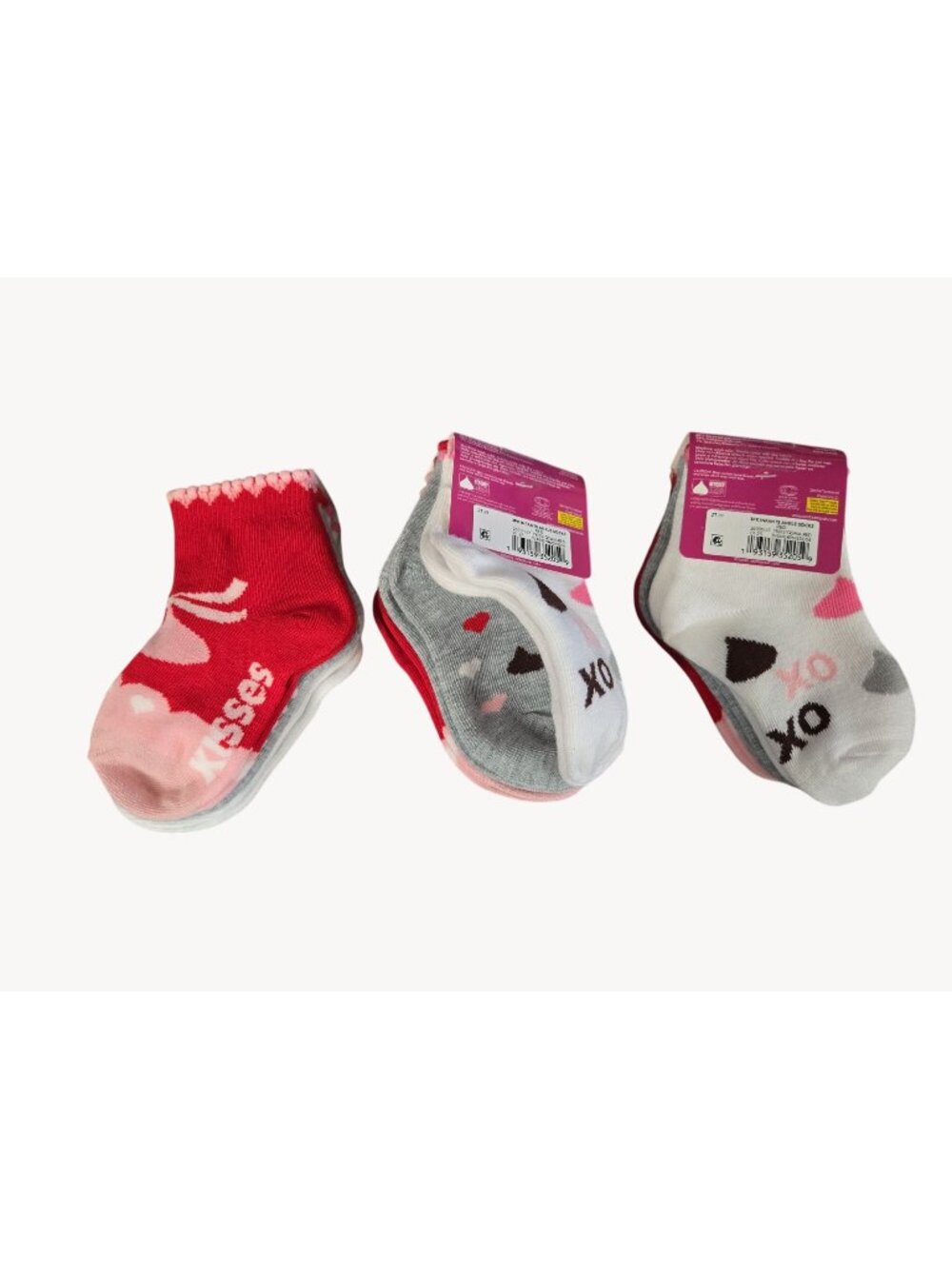NWT Hershey's Kisses Ankle Socks 3 Pair / 2T-3T